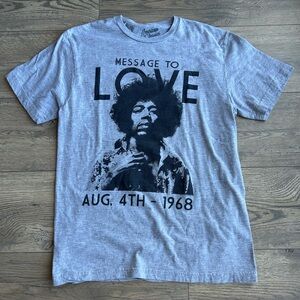 American Classics Jimmy Hendrix Gray Graphic T-Shirt